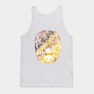 White Gold Metamorphosis Wave of Thoughts Tank Top